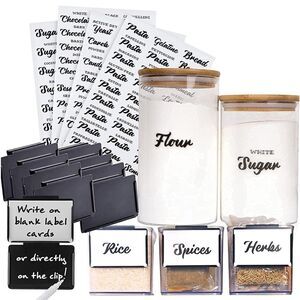 LA SAVI HOME Farmhouse Pantry Labels *NEW*